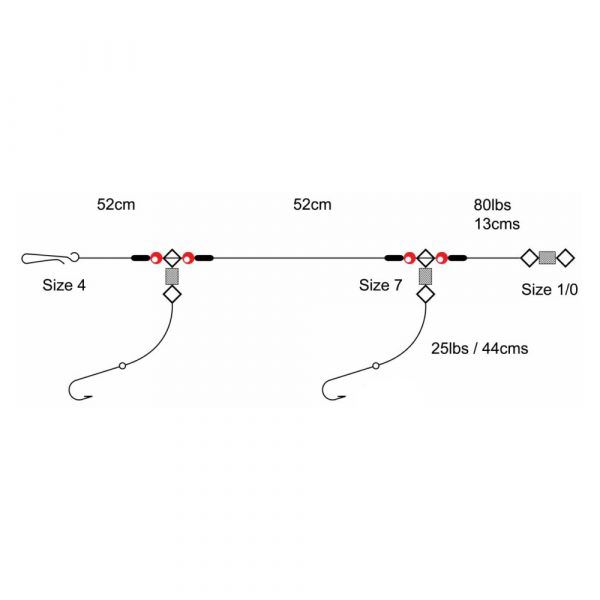 Tronix 2 Hook Flapper Size 2