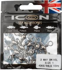 Leeda Icon 3 Way Swivel Size 1