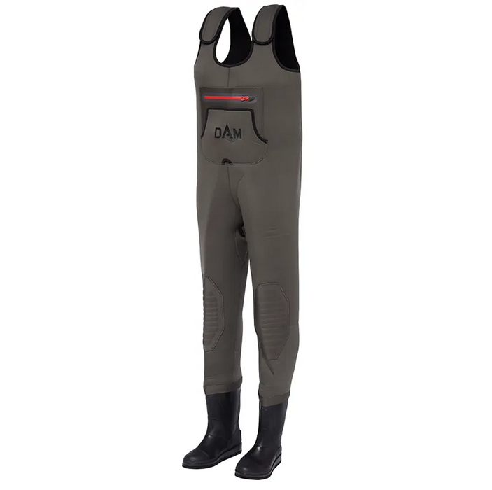 DAM Break Point Neoprene wader bootfoot 42/43 7.5/8