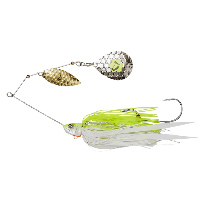 Savage Gear DA'BUSH SPINNERBAIT 14CM 21G SINKING YELLOW WHITE SILVER Reelfishing