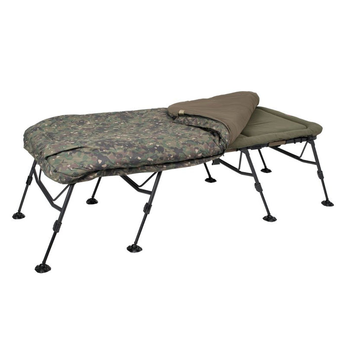 Trakker RLX 8 Wide Camo Bed System at Reelfishing