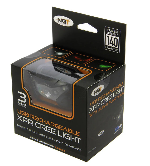 NGT XPR Cree Headlamp Reelfishing