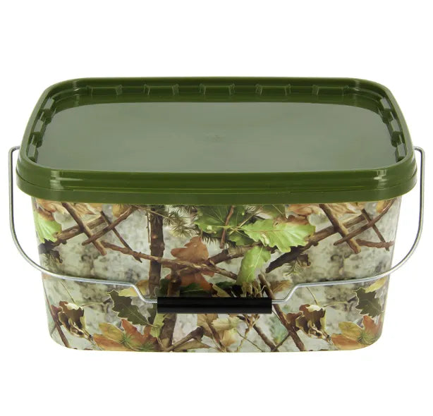 NGT Camo 5L Square Bucket Reelfishing