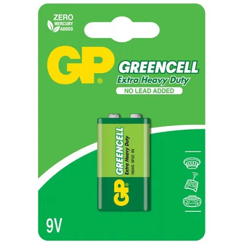 GP Greencell 9V battery