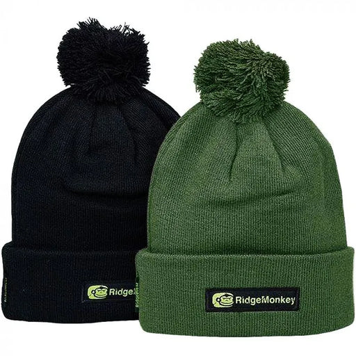 Ridgemonkey Bobble Beanie Green Reelfishing