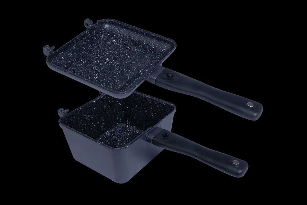 Ridgemonkey Connect Deep Pan & Griddle Granite Edition Reelfishing