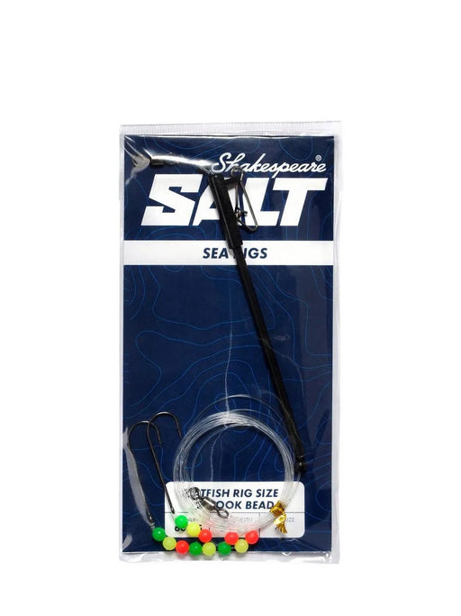 Shakespeare Salt Flatfish Rig Size 1 2-Hook Bead Reelfishing