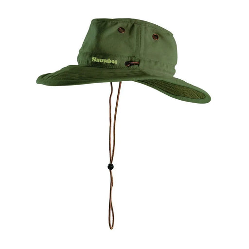 SnowBee Wide Brim Hat Olive Reelfishing