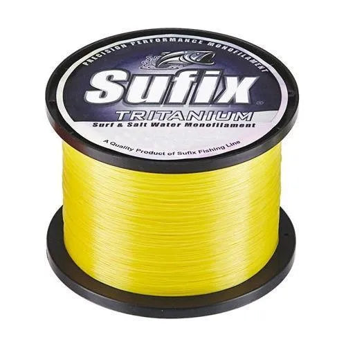 Sufix Tritanium Surf & Saltwater Monofilament Neon Gold Reelfishing