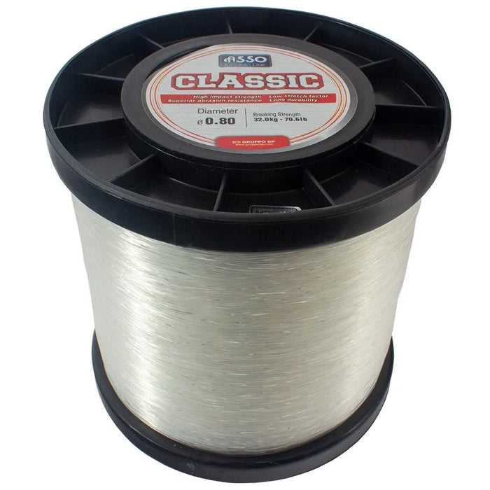 Asso Classic 1kg Spool Clear Reelfishing