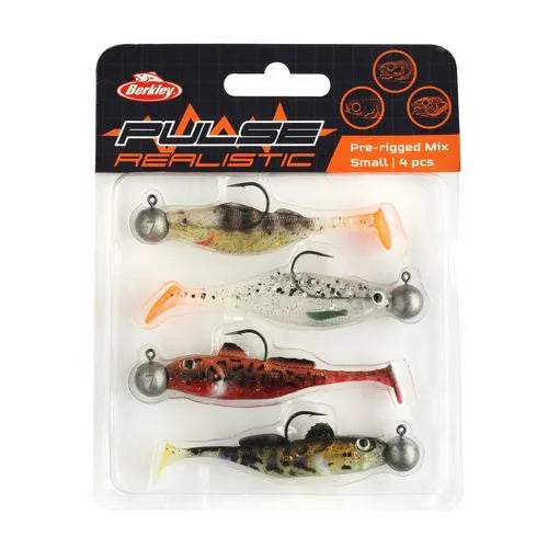 Berkley Pulse Realistic Pre rigged mix small Reelfishing