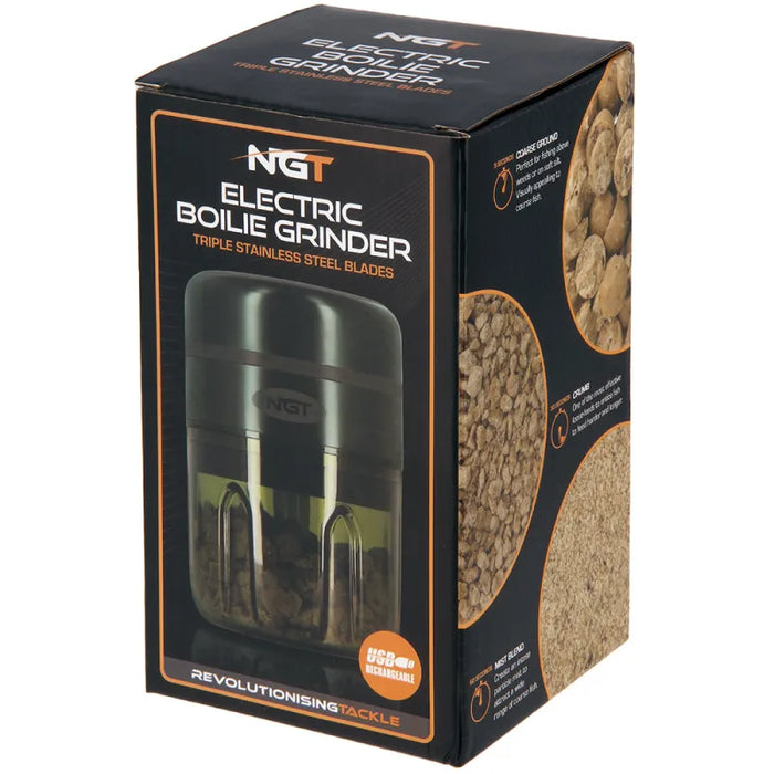 NGT Electric Boilie Grinder Reelfishing