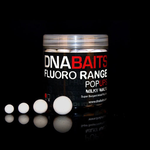 DNA MILKY MALTS FLUORO POP UPS 10mm Reelfishing