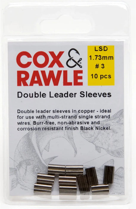 Cox & Rawle Double Leader Sleeves (crimps)