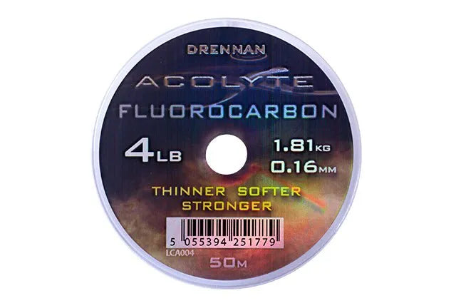 Drennan Acolyte Fluorocarbon 50m Reelfishing