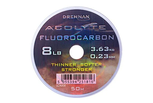 Drennan Acolyte Fluorocarbon 50m Reelfishing