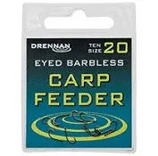 Drennan Eyed Carp Feeder Hooks Barbless Reelfishing