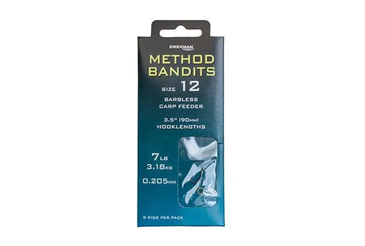 Drennan Method Bandits Barbless Carp Feeder Reelfishing