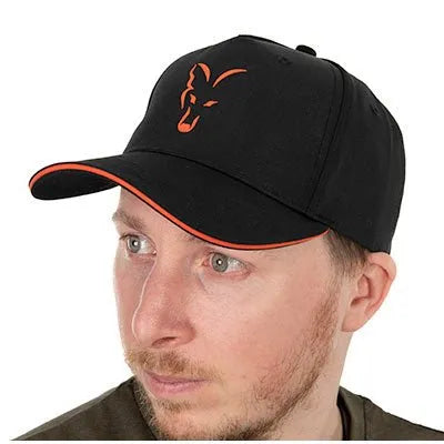 Fox Black Orange Baseball Cap Reelfishing