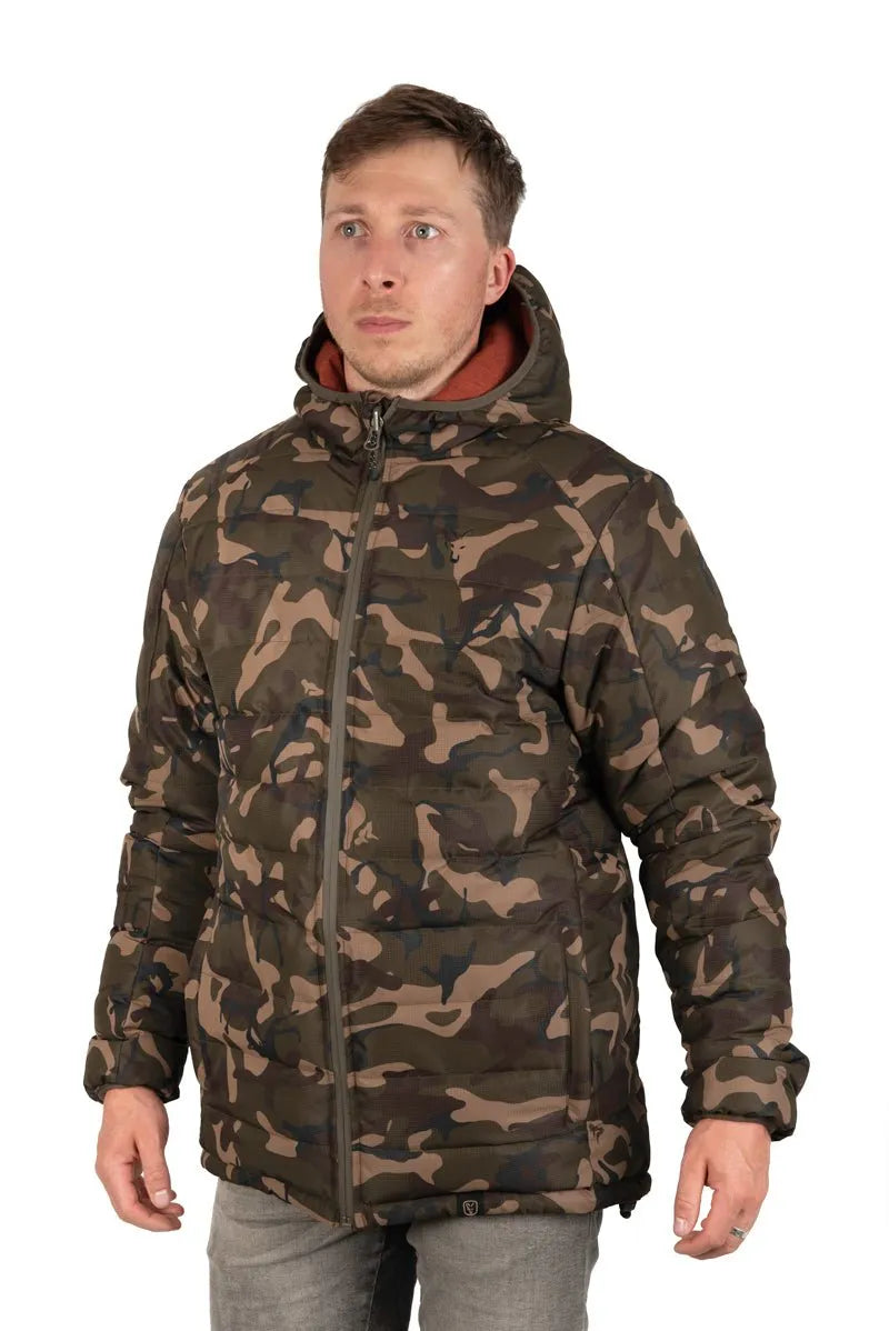 Fox Limited Edition Reversible Jacket Camo Orange SALE Reelfishing