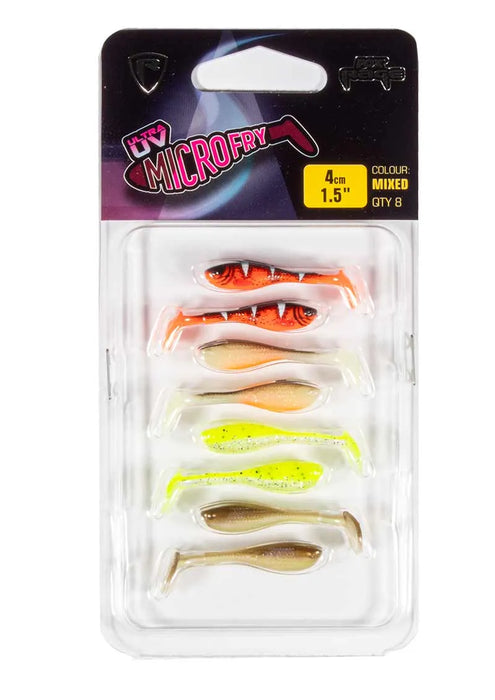 Fox Rage UV Microfry 4cm Mixed Reelfishing