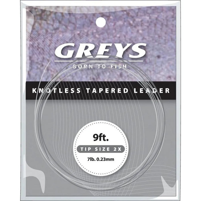 Greys Copolymer Knotless Tapered Leaders Reelfishing