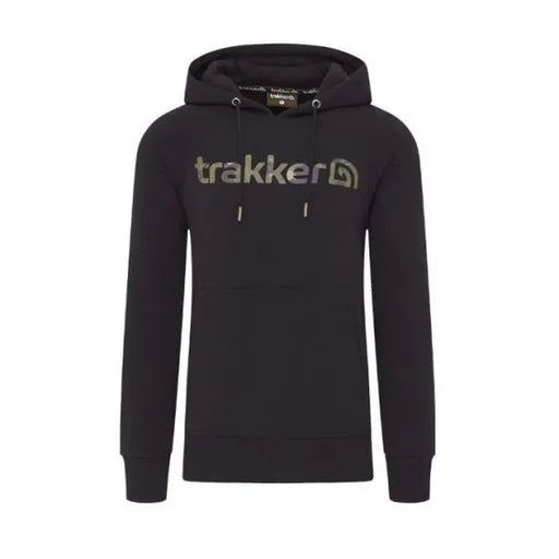 Trakker CR Black Camo Logo Hoody Reelfishing