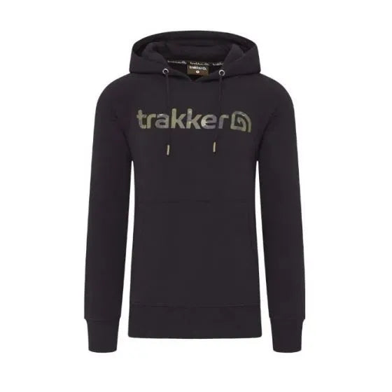 Trakker CR Black Camo Logo Hoody Reelfishing