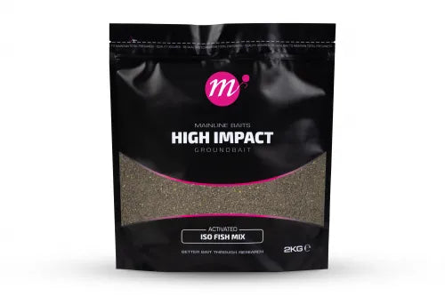 Mainline Baits High Impact groundbait Activated Iso Fish Mix 2kg at Reelfishing