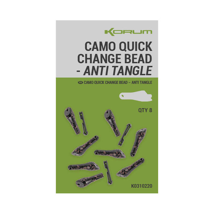 Korum Camo Quick Change Bead Anti Tangle