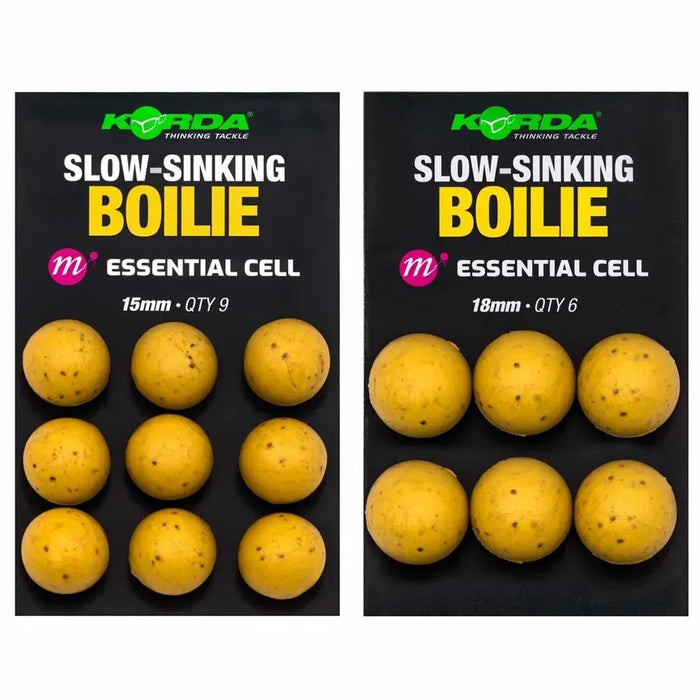 Korda Slow-Sinking Boilies Reelfishing