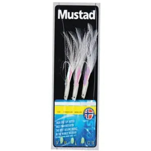 Mustad Luminous Hokkai Traces 3/0 with 50lb mainline Reelfishing