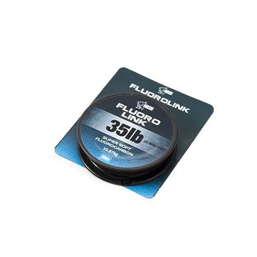 Nash FluoroLink super soft fluorocarbon hooklink 20m Reelfishing