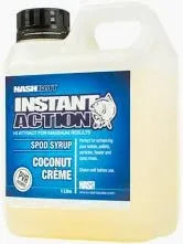 Nash Instant Action Spod Syrup Coconut Creme 1 Litre Reelfishing