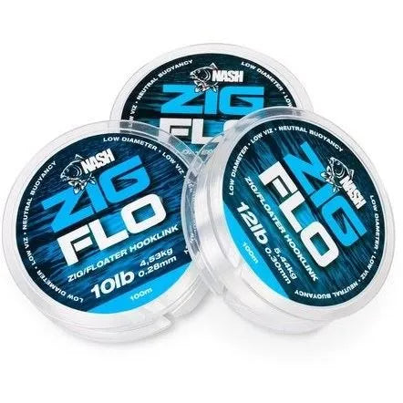 Nash NXT Zig Flo 8lb 0.23mm 100m Reelfishing