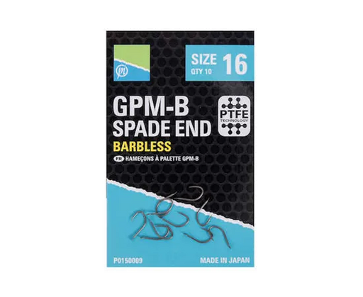 Preston Innovations GPM-B Spade End Hooks Reelfishing