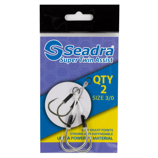 Seadra Super Twin Assist Hooks Reelfishing