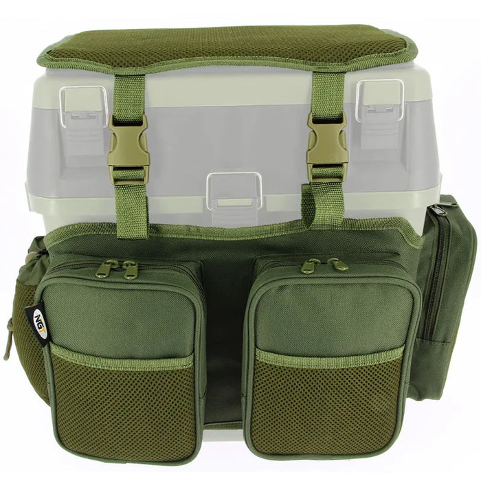 NGT Seat Box Canvas Harness Reelfishing