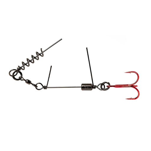 Savage Gear Carbon49 corkscrew stinger single hook 2/0 31kg Reelfishing