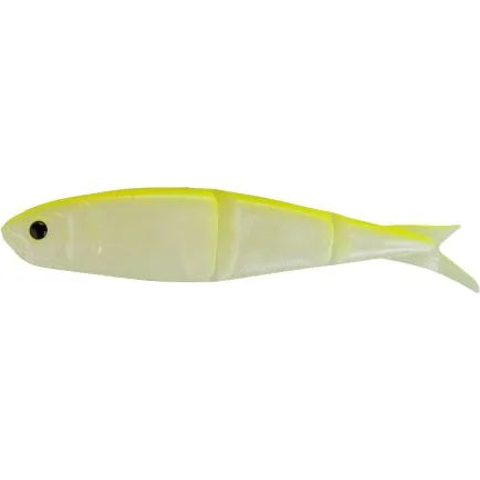 Savage 4Play  swim & jerk 8cm 4g Fluro Yellow qty4  plus jig head Reelfishing