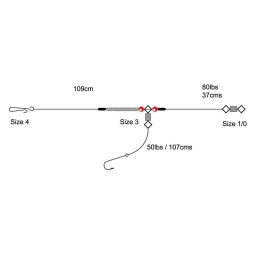 Tronixpro 1 Hook Clipped 3/0 Reelfishing