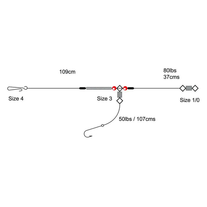 Tronixpro 1 Hook Clipped 3/0 Reelfishing