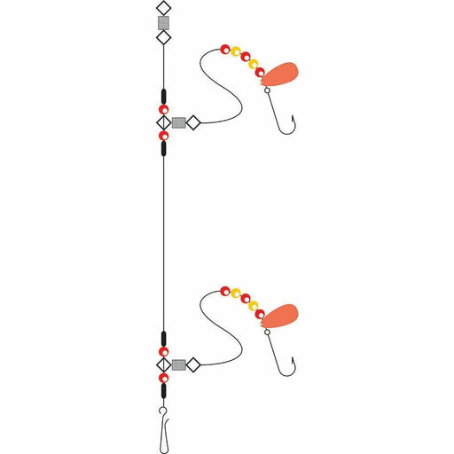 TronixPro 2 hook Flattie Flapper Rig Size 1 Reelfishing