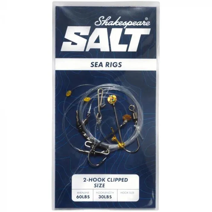 Shakespeare Salt 2 hook clipped 1/0 Rig Reelfishing