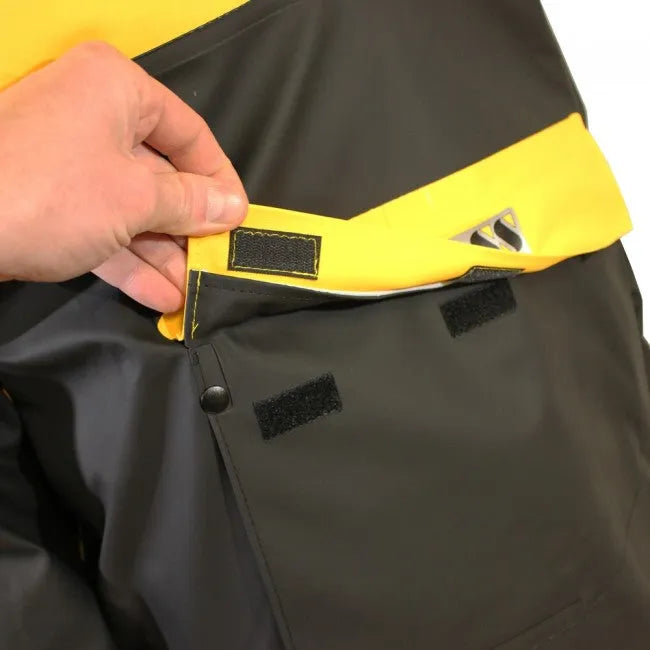 Vass 350 Series Winter Smock Black/Yellow Reelfishing