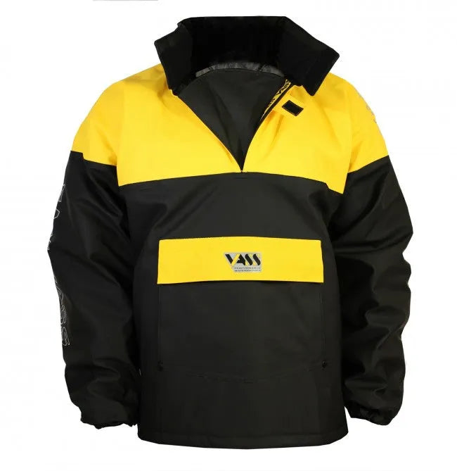 Vass 350 Series Winter Smock Black/Yellow Reelfishing