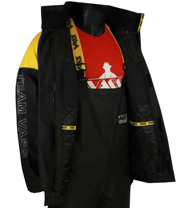 Vass 350 Series Winter Jacket Yellow Black Reelfishing