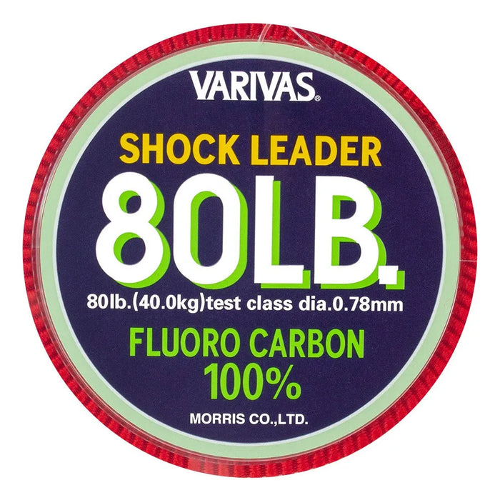 Varivas Fluorocarbon Shock Leader 80lb Reelfishing