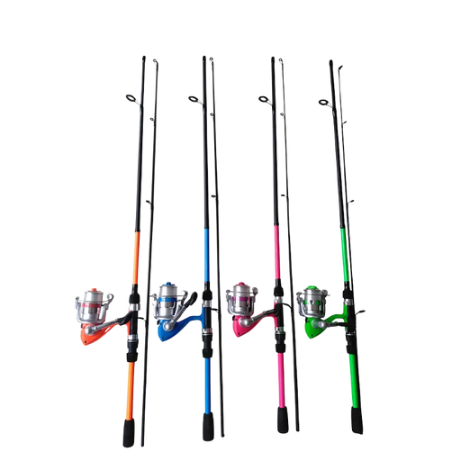 Vibe Combo 6ft 2 piece lure rod  5-20g with spinning reel combo Reelfishing