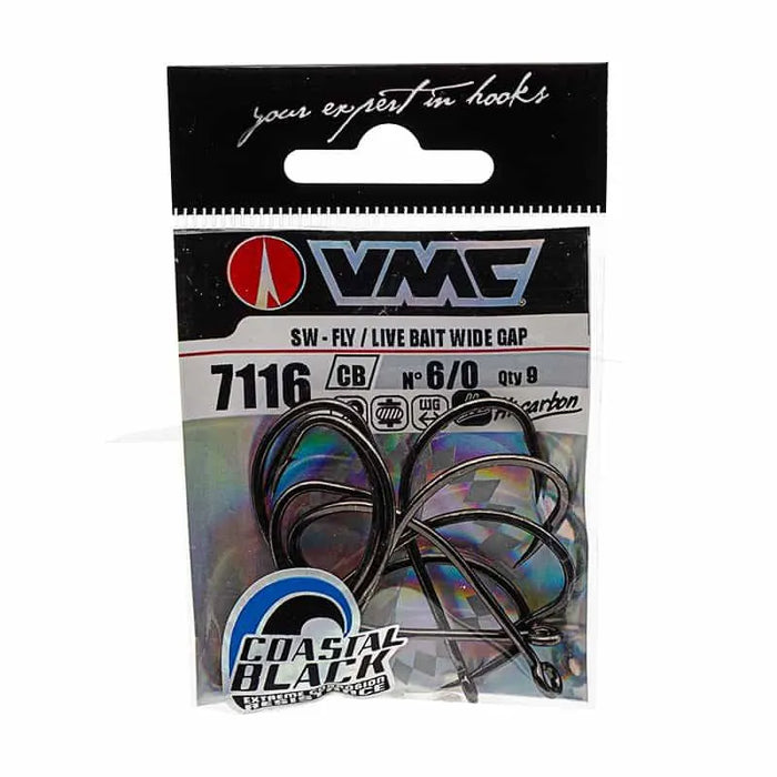 VMC 7116 live bait Wide Gape 6/0 Reelfishing